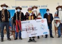 Minem: entrega tarjetas multiuso de S/ 1,000 a la población de Espinar