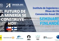 Finlandeses participarán en la Convención Anual del Instituto de Ingenieros de Mina de Chile
