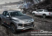 Mitsubishi lanza la nueva L200 Mining Edition diseñada especialmente para minería