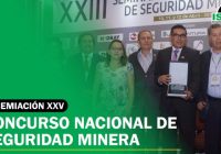 Premiación XXV concurso nacional de seguridad minera 2021