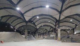 Perubar finalizó el techado del almacenamiento de concentrados de minerales