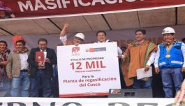 MINEM recibe terreno para futura Planta Satélite de Regasificación de GNL – Cusco