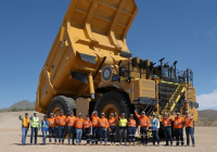 Camión eléctrico a baterías Caterpillar llegará en cuatro meses a mina de BHP
