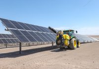 Un total de 17 centrales solares de generación operan en el país con una potencia instalada conjunta de 748 MW