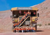 Operaciones mineras a gran escala con equipamiento y tecnología de punta se mostraron a estudiantes de Moquegua
