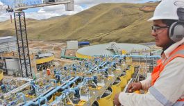 Producción minera nacional crece en seis minerales clave.